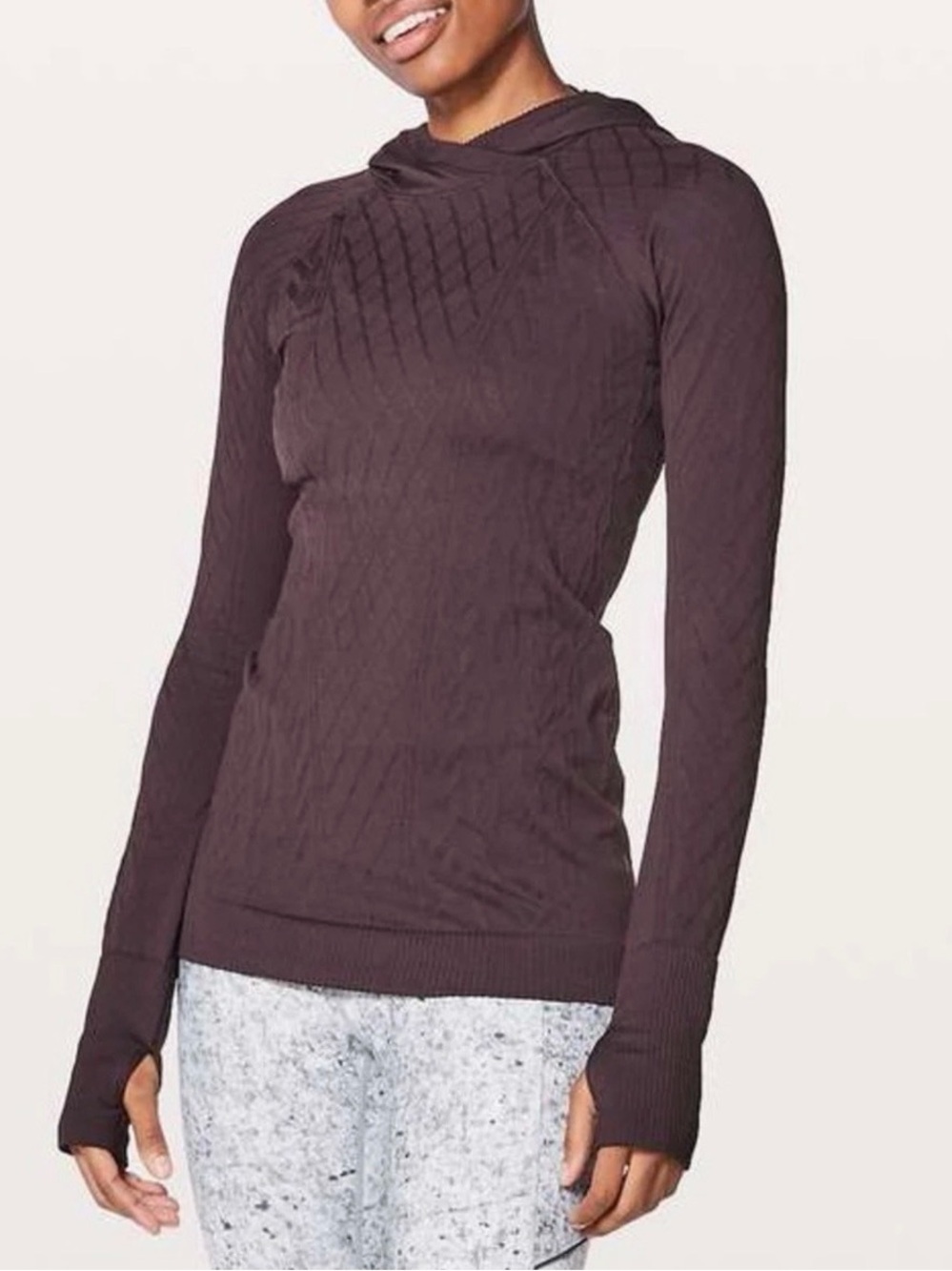 Lululemon Rest Less Hooded Long Sleeve Shirt